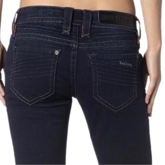 Rock Revival dark wash Janeil skinny Jeans size 26​ - Picture 2 of 16